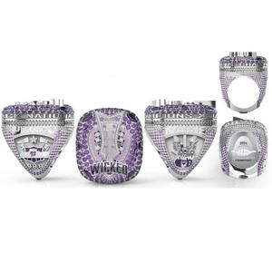 Custom <b>Basketball</b> Tournament Football Baseball State Championship Rings Sports Team Junior Men's Jewelry Souvenirs - Product Image 1