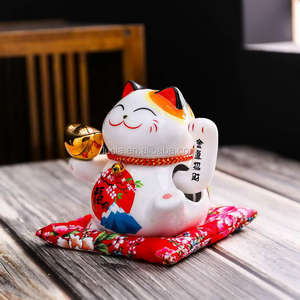 Simplee — chat chanceux original <span class=keywords><strong>en</strong></span> <span class=keywords><strong>céramique</strong></span>, décoration pour animal de compagnie, chat chanceux, lanière pour Amass, nouveau design 2020 - Product Image 3