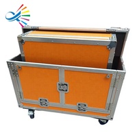 Excellent étui de transport personnalisé en contreplaqué ignifuge pour contrôleur DJ Pioneer Rev7 avec support pour ordinateur portable
