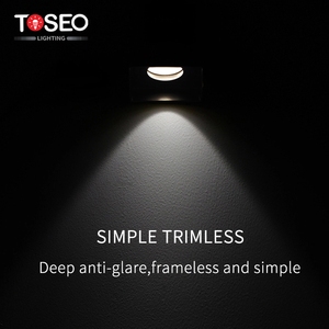 Apparecchio di illuminazione per interni antiriflesso nascosto Gu10 MR16 COB Downlight LED Ceilinglight Embedded pressofuso alluminio 90 moderno fisso - Product Image 5
