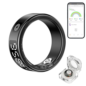 OEM Factory Steel Smart <b>Ring</b> Remote Control <b>Camera</b> Magnetic Charging Fitness Activity Health Tracker Blood Pressure Monitoring - Product Image 2