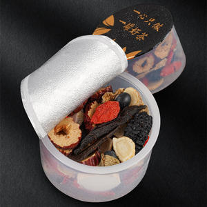 Piccolo barattolo da tè per la salute con lavorazione a crudo con uomini Ginseng poligonatum Eucommia fiore maschile dieci/tesori tè aromatizzato - Product Image 2