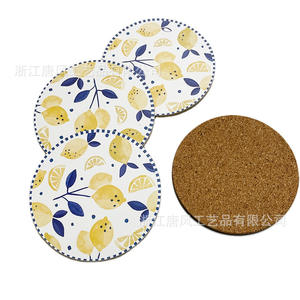 Posavasos de Corcho MDF con Impresión UV Tangfeng 2021311, Reutilizables, con Patrón Personalizable, Accesorios para Bebidas - Product Image 3