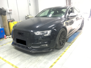 In Fibra di Carbonio S5 Lifting Paraurti Anteriore Labbro per <span class=keywords><strong>Audi</strong></span> <span class=keywords><strong>A5</strong></span> S5 8T Coupe 2-Door 2012-2016 - Product Image 3