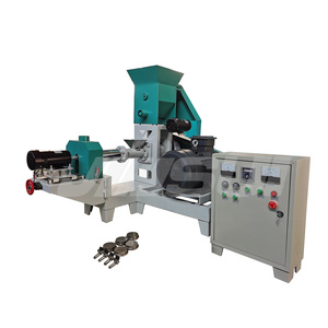 Extrudeuse-sécheuse de nourriture flottante pour poissons 100-500 kg/h, machine d'extrusion de soja et de maïs, équipement de traitement de grains soufflés - Product Image 3