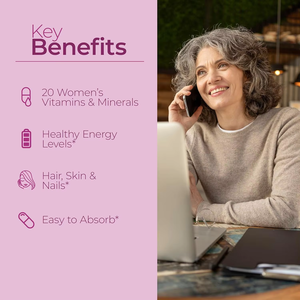 Capsules de multivitamines au fer en marque privée OEM, capsules complètes de soutien quotidien pour les femmes, complexe de vitamines et de minéraux, santé des os - Product Image 5