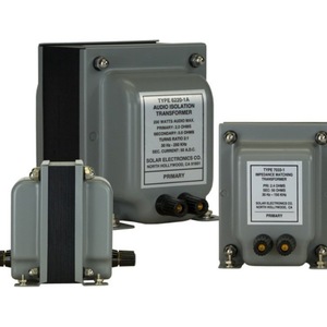 Transformador de Aislamiento de Audio SOLAR 6220-1A 250 Watts 2 Ohms Primario 8.8 Ohms Secundario 30 Hz 20 kHz - Product Image 1