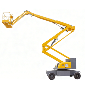 Diskon besar promosi 10m-22m Diesel-bensin Dual-Fuel artikulasi Boom Lift Self-Propelled Platform kerja udara - Product Image 2
