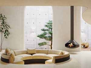 Poêle à <span class=keywords><strong>bois</strong></span> suspendu au plafond, salon, décoratif, autoportant, foyer suspendu, foyer à <span class=keywords><strong>bois</strong></span> suspendu intérieur, chauffage - Product Image 4