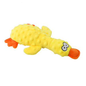 Durable Squeaky Plush Duck <b>Toy</b> Cartoon Style Pet <b>Toy</b> for Cats and <b>Dogs</b> Squeaking Juguetes Chirriantes Para Mascotas - Product Image 5