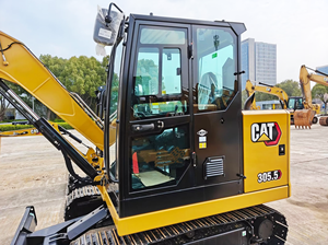 Miniexcavadora Caterpillar 305.5 Original Japonesa Usada, Caterpillar 303.5, Cat305.5e, Excavadora de Orugas de 5, 6 y 5.5 Toneladas con Martillo Rompedor - Product Image 4