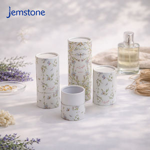 Cajas Redondas de Cartón de Alta Gama para Cosméticos, Tubos de Papel para Envasado de Perfumes, Aceites Esenciales y Difusores de Aroma - Product Image 3