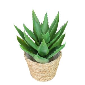 Flor Artificial <span class=keywords><strong>de</strong></span> Plástico Realista, Suculenta Grande <span class=keywords><strong>de</strong></span> Aloe <span class=keywords><strong>Vera</strong></span> para Decoración <span class=keywords><strong>de</strong></span> Macetas - Product Image 5