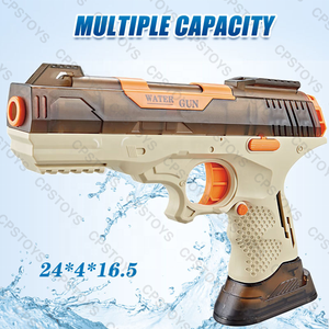 CPS 2 1 şeffaf plastik elektrikli su tabancası otomatik su fışkırtma yüksek kapasiteli güçlü açık havuz oyuncaklar - Product Image 5