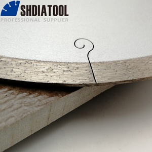 Disco diamantato a bordo continuo pressato a caldo da 200/250/300/350mm per <span class=keywords><strong>taglio</strong></span> piastrelle, marmo e porcellana - Lama a uncino - Product Image 3