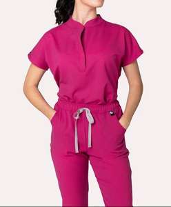 Wholesale <b>Nurse</b> Care Set Clinic Spa and Salon Workwear Women Scrub Hospital Medical Uniform Custom Scrubs - Product Image 2