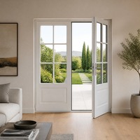 Porte coulissante HUACAI, prix de gros, directement de l'usine, double vitrage, pour les acheteurs du monde entier