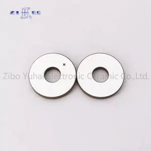 50Mm Pzt8 Vật Liệu Hàn Piezo Gốm Áp Điện Vòng Cho Piezo Gốm Transducer