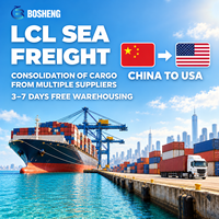 Günstiger LCL-Seefracht-Agent Shenzhen nach Los Angeles Hafen USA DDP Tür-zu-Tür Seefracht-Spediteur Logistik-Express-Service
