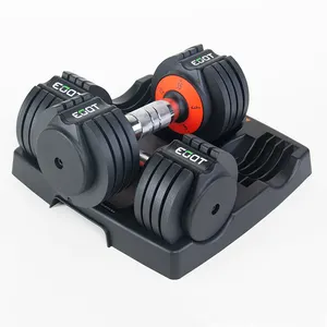 Proporm Multi-Functionele Ronde Kop Gietijzer Verstelbare Dumbbells Universele Fitness Apparatuur Uit China Fabriek