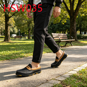ZYF, Zapatos Náuticos Resistentes para Salidas de Fin de Semana con Suela de Goma Colorida, Ideales para Uso Diario, 20 Pares Disponibles, Modelo Penny HSW033 - Product Image 5