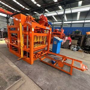 Tự động qt4 mô hình máy làm gạch + KS bashing đất sét Ấn Độ thailand-cho bê tông nguyên liệu - Product Image 6