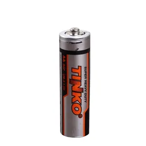 Non Rechargeable Battery Carbon Zinc Um3 R6p Aa Battery 1.5V