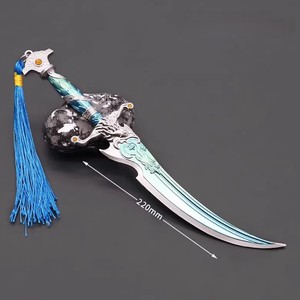 <span class=keywords><strong>Precio</strong></span> bajo, venta al por mayor, modelo de <span class=keywords><strong>arma</strong></span> de Metal Residual Xiao 22cm, juguetes para niños, artesanía de espada, decoración de calidad para el hogar - Product Image 4