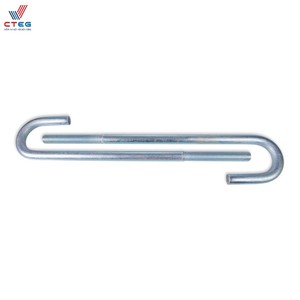 Perno de anclaje tipo J con extremo doblado en J de carbono o acero inoxidable hecho en Vietnam Cuong Thinh CTEG - Product Image 4