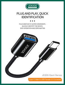 <span class=keywords><strong>Convertidor</strong></span> de tipo C a USB de <span class=keywords><strong>alta</strong></span> <span class=keywords><strong>calidad</strong></span> directo de fábrica-Plug & Play de aleación de aluminio para computadora portátil/teléfono/tableta, datos/carga, duradero - Product Image 5
