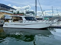 Bateau de pêche et de tourisme Gospel Boat 11m x 3.3m en aluminium, moteur hors-bord 500HP, 12 personnes, avec certificat CE