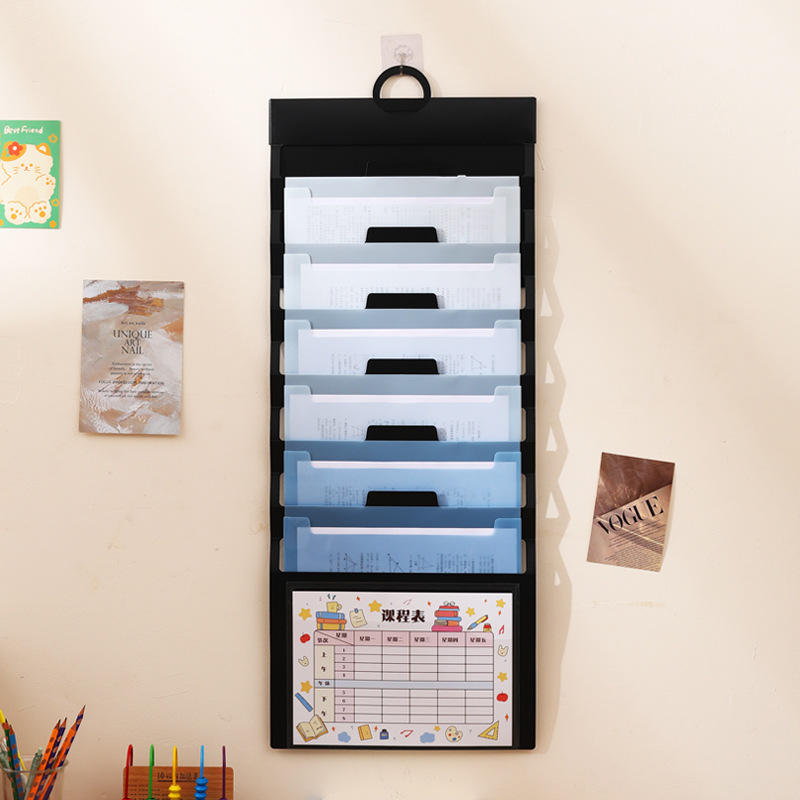 พื้นหลังสีดำ-สีน้ำเงินไล่ระดับสี-6กริด