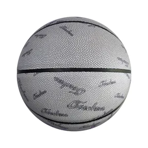 Custom Wholesale Smileboy OEM Brand Sport Product Chinese Top Leather Outdoor Special Competition Training Basketball