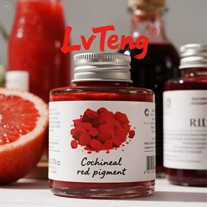 Pigment Cochineal ISO yüksek kalite ücretsiz örnek gıda sınıfı doğal organik <span class=keywords><strong>Carmine</strong></span> kırmızı Cochineal özü tozu 50% <span class=keywords><strong>Carmine</strong></span> toplu - Product Image 4