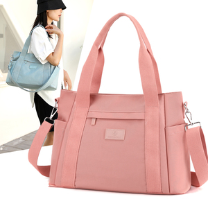 Borse di Lusso per <span class=keywords><strong>Donna</strong></span> di Grande Capacità, Vendita all'Ingrosso, Borsa Tote <span class=keywords><strong>Oxford</strong></span> Personalizzata con Chiusura Aperta, Borsa a Tracolla Antifurto con Logo - Product Image 1