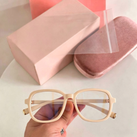 Nouvelles Lunettes de Soleil Unisexe Haut de Gamme à Monture Carrée Large, Verres Dégradés UV400, Protection Complète, Style Tendance, pour Adultes