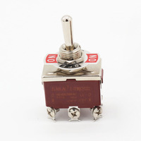 12v interrupteur à bascule étanche 2 broches 15a 250v ac à bascule mil spec