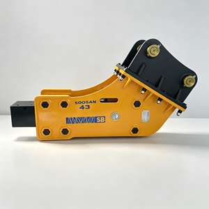 Martillo Hidráulico Tipo Banana SB43, Cincel de 75 mm, 420 kg, para Excavadora de 6-9 Toneladas, Retroexcavadora, Rompedor de Rocas, 1 Año de Garantía - Product Image 1