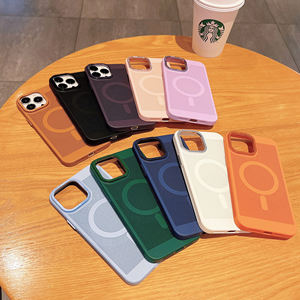 เคสโทรศัพท์แบบชาร์จไร้สายระบบแม่เหล็กระบายอากาศแบบบางเฉียบสำหรับ iPhone 16 15 14 <span class=keywords><strong>PRO</strong></span> <span class=keywords><strong>MAX</strong></span> รุ่นใหม่ให้ความเย็นในฤดูร้อน - Product Image 2