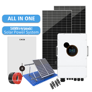 ระบบโซลาร์เซลล์แบบออฟกริดออลอินวัน 20 กิโลวัตต์ พร้อมระบบไฮบริด 5 กิโลวัตต์ ครบชุด แผงโซลาร์เซลล์ 10 กิโลวัตต์ ระบบกักเก็บพลังงาน ระบบติดตั้งสำหรับบ้าน - Product Image 1