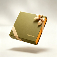 Großhandel Maßgefertigte Geschenkbox Schokolade Premium Geschenkbox mit Schleifendekoration Perfekt für Saisonale Geschenke Hochzeiten Geburtstage