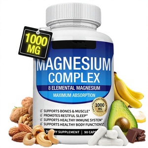 Suplemento de Vitamina con Complejo de Magnesio de 1000 mg, Fácil Absorción, Glicinato, Citrato, Malato, Taurato, Quelatos Naturales, para Mujeres Embarazadas - Product Image 3