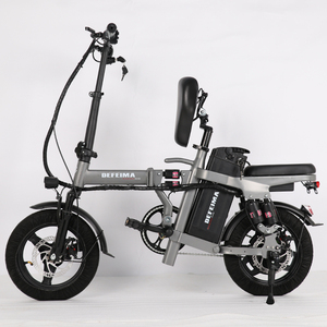 Vélo électrique pliable fabriqué en Chine, batterie 48V 20A, acier à haute teneur en carbone, suspension intégrale - Product Image 2