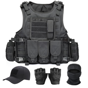 Gilet modulaire robuste Kango MOLLE avec pochettes pour magazines, radio et matériel médical - Product Image 4