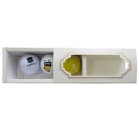 Boîtes cadeaux personnalisées pour balles de golf avec fenêtre