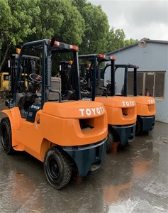 รถยก7FD50 FD50 5ton รถยกของโตโยต้า FD80 FD25รถยกสองชั้นสามขั้น - Product Image 2