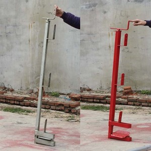 Parapeto de tornillo galvanizado en caliente, barandilla temporal, poste para sistema de protección de bordes, soporte anticaída - Product Image 2