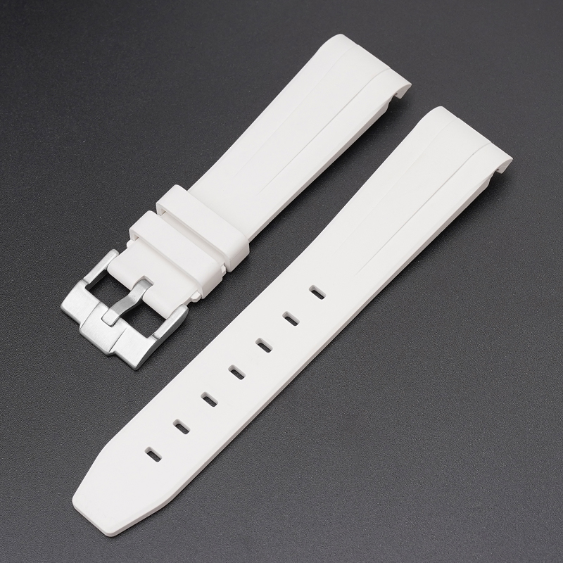 Blanc + Argent Boucle