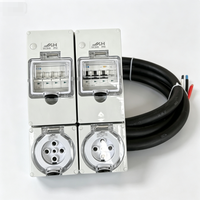 Boîtier de distribution d'interrupteurs industriel extérieur 56E résistant aux intempéries IP66, conforme aux normes AS/NZS, pour ferme, atelier, site commercial