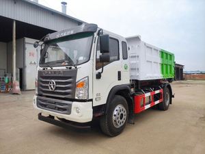 Camion à benne basculante Dayun avec capacité de traction de 18T pour les déchets domestiques, sanitaires et de construction - Product Image 2